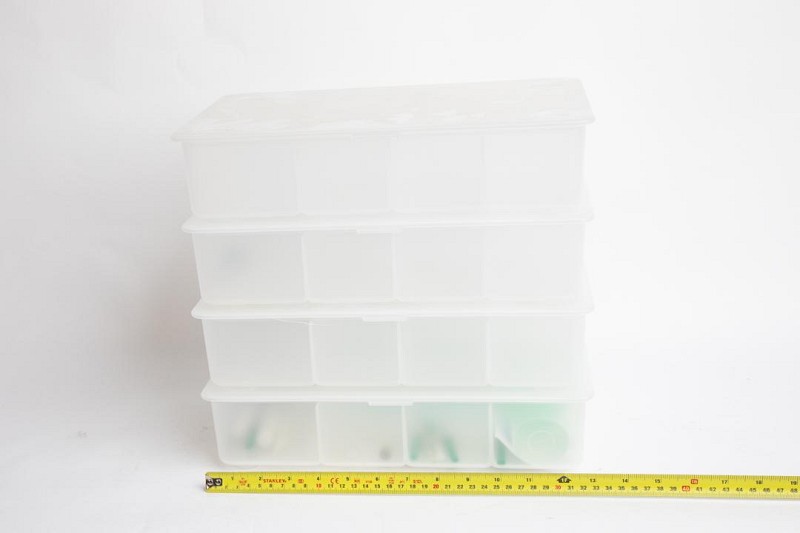 Perspex Trays White Opaque Medium (priced individually)